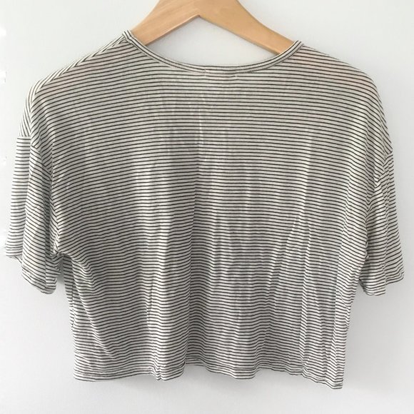 Urban Outfitters Striped Crop Tee - Picture 3 of 3